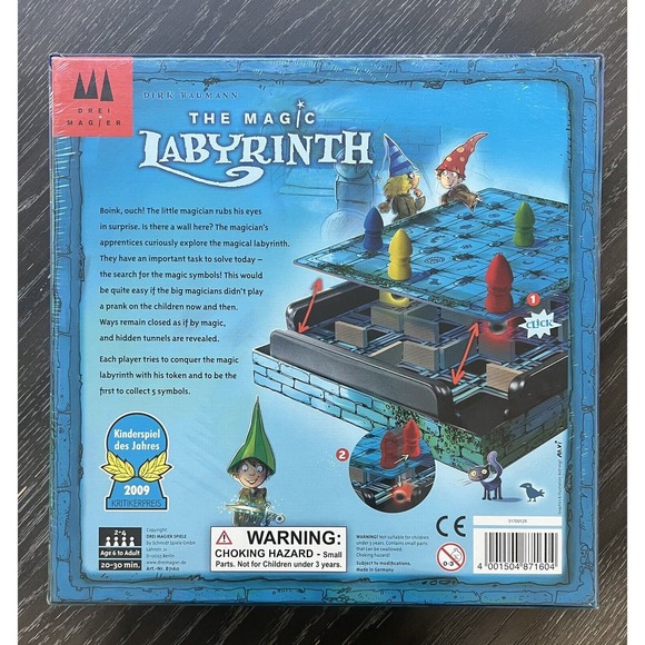 The Magic Labyrinth Board Game by Dirk Baumann 2009, New and Sealed - Picture 2 of 6